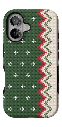 Grandpa's Sweater | Holiday Knit Case Phone Case Casetry Bold + MagSafe® iPhone 16 