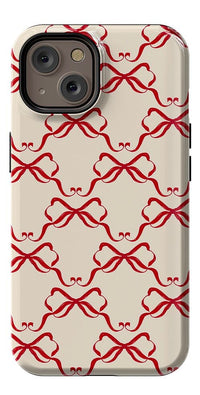 All Wrapped Up | Vintage Bows Case Phone Case Casetry Essential + MagSafe® iPhone 14 