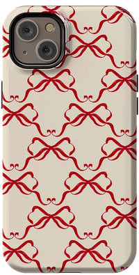 All Wrapped Up | Vintage Bows Case Phone Case Casetry Essential + MagSafe® iPhone 14 Plus 