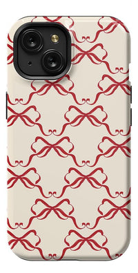 All Wrapped Up | Vintage Bows Case Phone Case Casetry Essential + MagSafe® iPhone 15 