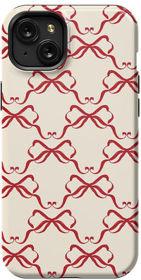 All Wrapped Up | Vintage Bows Case Phone Case Casetry Essential + MagSafe® iPhone 15 Plus 