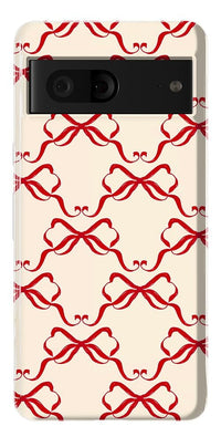 All Wrapped Up | Vintage Bows Case Phone Case Casetry Essential Google Pixel 7 