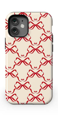 All Wrapped Up | Vintage Bows Case Phone Case Casetry Essential + MagSafe® iPhone 12 Mini 