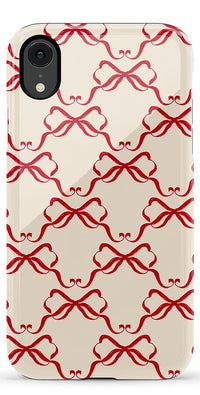 All Wrapped Up | Vintage Bows Case Phone Case Casetry Essential iPhone XR 