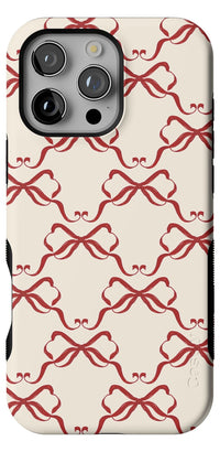 All Wrapped Up | Vintage Bows Case Phone Case Casetry Bold + MagSafe® iPhone 16 Pro Max 