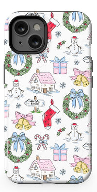 Christmas Morning | Vintage Cartoon Case Phone Case Casetry Essential + MagSafe® iPhone 13 