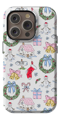 Christmas Morning | Vintage Cartoon Case Phone Case Casetry Essential + MagSafe® iPhone 14 Pro 