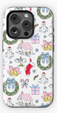 Christmas Morning | Vintage Cartoon Case Phone Case Casetry Essential + MagSafe® iPhone 15 Pro 