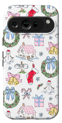 Christmas Morning | Vintage Cartoon Case Phone Case Casetry Essential Google Pixel 9 Pro 