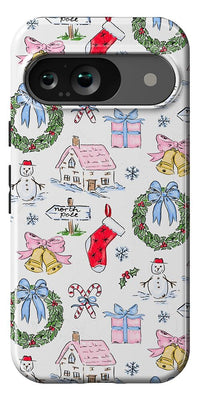 Christmas Morning | Vintage Cartoon Case Phone Case Casetry Essential Google Pixel 9 