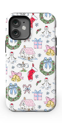 Christmas Morning | Vintage Cartoon Case Phone Case Casetry Essential + MagSafe® iPhone 12 Mini 