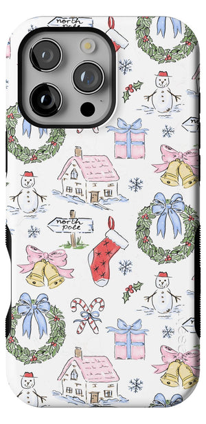 Christmas Morning | Vintage Cartoon Case Phone Case Casetry 