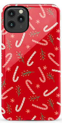 Peppermint Kiss | Candy Cane Case Phone Case Casetry Essential iPhone 11 Pro Max 