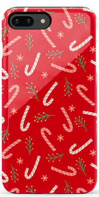 Peppermint Kiss | Candy Cane Case Phone Case Casetry Essential iPhone 6/7/8 Plus 