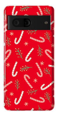 Peppermint Kiss | Candy Cane Case Phone Case Casetry Essential Google Pixel 7 