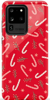 Peppermint Kiss | Candy Cane Case Phone Case Casetry Essential Galaxy S20 Ultra 