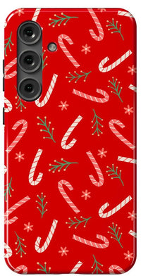 Peppermint Kiss | Candy Cane Case Phone Case Casetry Essential Galaxy S24 Plus 