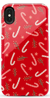 Peppermint Kiss | Candy Cane Case Phone Case Casetry Essential iPhone XS Max 