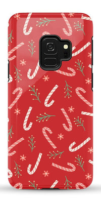 Peppermint Kiss | Candy Cane Case Phone Case Casetry Essential Galaxy S9 