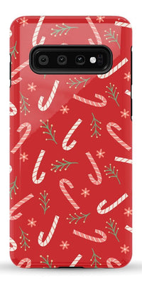 Peppermint Kiss | Candy Cane Case Phone Case Casetry Essential Galaxy S10 