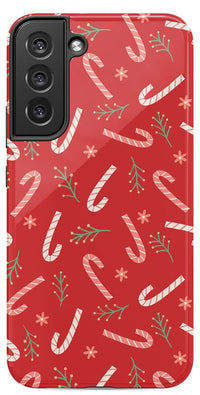 Peppermint Kiss | Candy Cane Case Phone Case Casetry Essential Galaxy S22 Plus 