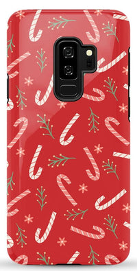 Peppermint Kiss | Candy Cane Case Phone Case Casetry Essential Galaxy S9 Plus 