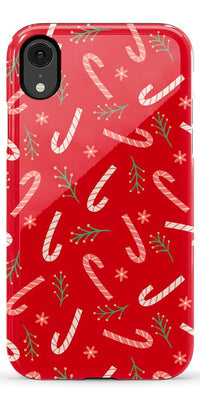 Peppermint Kiss | Candy Cane Case Phone Case Casetry Essential iPhone XR 