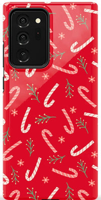 Peppermint Kiss | Candy Cane Case Phone Case Casetry Essential Galaxy Note 20 Ultra 