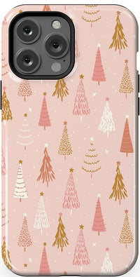 Bubblegum Forest | Christmas Tree Case Phone Case Casetry Essential + MagSafe® iPhone 13 Pro Max 