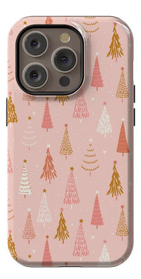 Bubblegum Forest | Christmas Tree Case Phone Case Casetry Essential + MagSafe® iPhone 14 Pro 