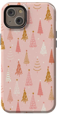 Bubblegum Forest | Christmas Tree Case Phone Case Casetry Essential + MagSafe® iPhone 14 Plus 