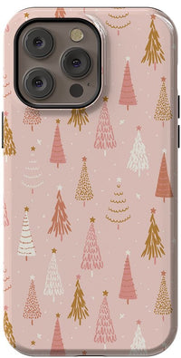 Bubblegum Forest | Christmas Tree Case Phone Case Casetry Essential + MagSafe® iPhone 14 Pro Max 