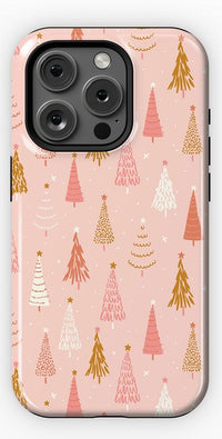 Bubblegum Forest | Christmas Tree Case Phone Case Casetry Essential + MagSafe® iPhone 15 Pro 