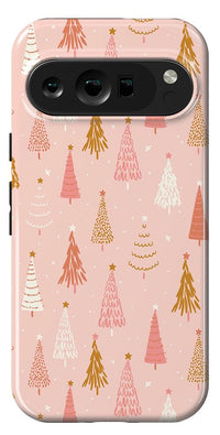 Bubblegum Forest | Christmas Tree Case Phone Case Casetry Essential Google Pixel 9 Pro 