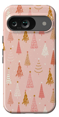 Bubblegum Forest | Christmas Tree Case Phone Case Casetry Essential Google Pixel 9 