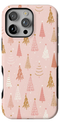 Bubblegum Forest | Christmas Tree Case Phone Case Casetry Bold + MagSafe® iPhone 16 Pro Max 