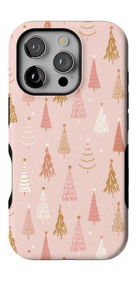 Bubblegum Forest | Christmas Tree Case Phone Case Casetry Bold + MagSafe® iPhone 16 Pro 