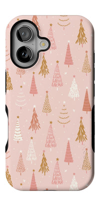 Bubblegum Forest | Christmas Tree Case Phone Case Casetry Bold + MagSafe® iPhone 16 