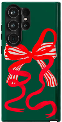 Santa's Favorite | Holiday Bow Case Phone Case Casetry Essential Galaxy S23 Ultra 