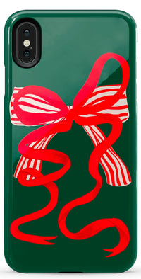 Santa's Favorite | Holiday Bow Case Phone Case Casetry Essential iPhone XS Max 