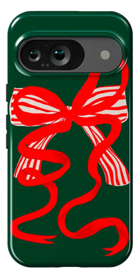 Santa's Favorite | Holiday Bow Case Phone Case Casetry Essential Google Pixel 9 