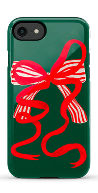 Santa's Favorite | Holiday Bow Case Phone Case Casetry Essential iPhone SE (2020 & 2022) 