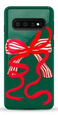 Santa's Favorite | Holiday Bow Case Phone Case Casetry Essential Galaxy S10 