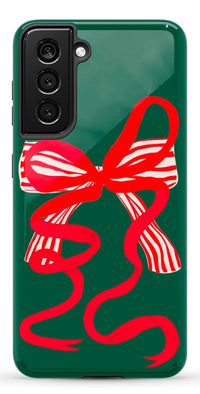 Santa's Favorite | Holiday Bow Case Phone Case Casetry Essential Galaxy S21 