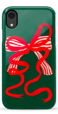 Santa's Favorite | Holiday Bow Case Phone Case Casetry Essential iPhone XR 