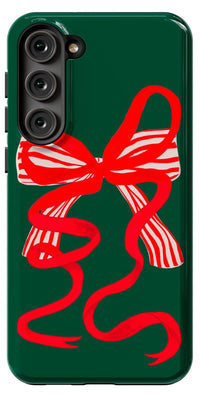 Santa's Favorite | Holiday Bow Case Phone Case Casetry Essential Galaxy S23 Plus 