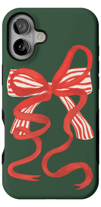 Santa's Favorite | Holiday Bow Case Phone Case Casetry Bold + MagSafe® iPhone 16 Plus 