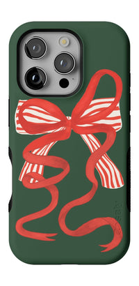 Santa's Favorite | Holiday Bow Case Phone Case Casetry Bold + MagSafe® iPhone 16 Pro 