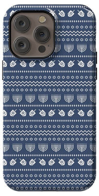 Light the Night | Hannukah Case Phone Case Casetry Essential + MagSafe® iPhone 14 Pro Max