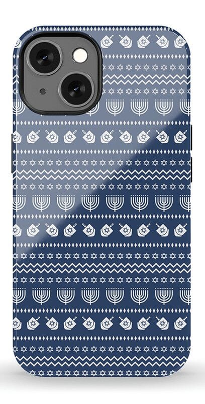 Light the Night | Hannukah Case Phone Case Casetry Essential + MagSafe® iPhone 13
